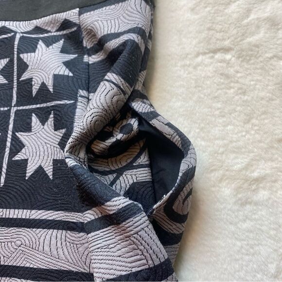 Desigual Gray and Black Geo Design Sleeveless Dress - Picture 8 of 12